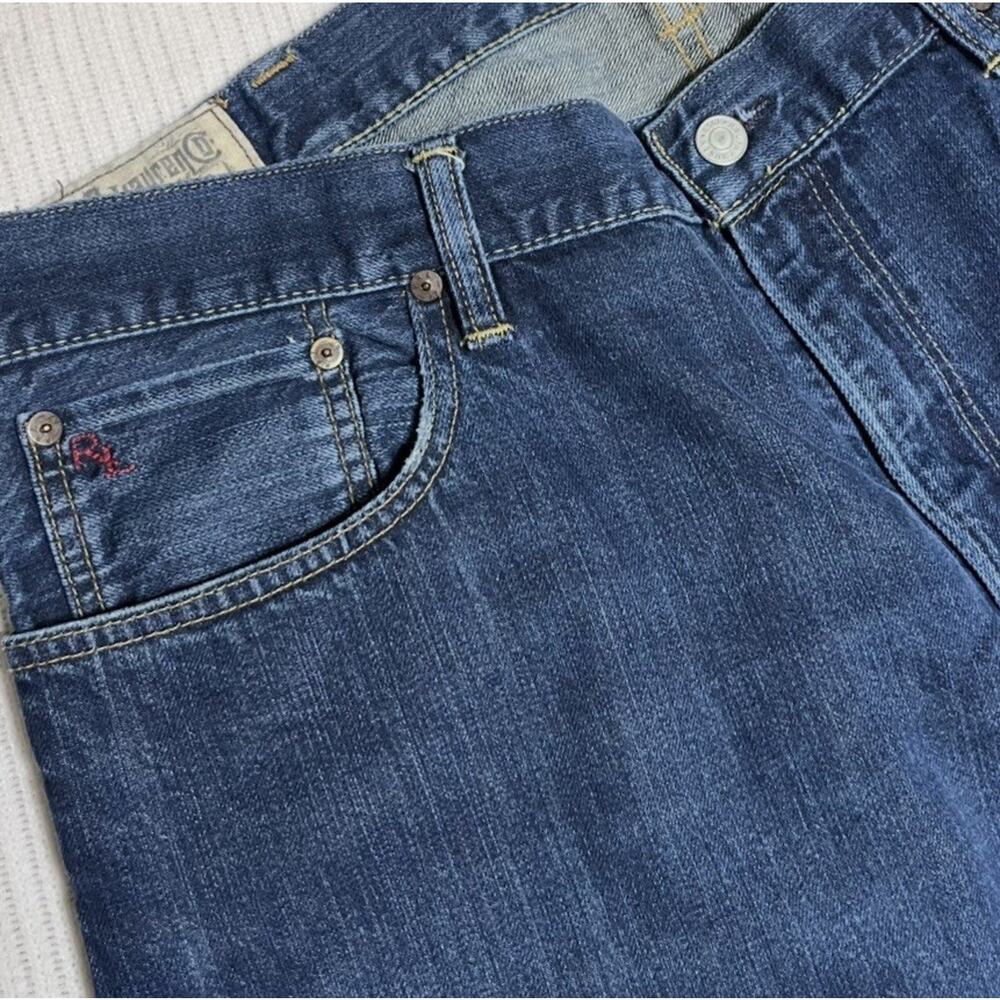 Polo Ralph Lauren Selvedge Denim Blue Jeans Men’s 38x32 RN# 41381 EUC